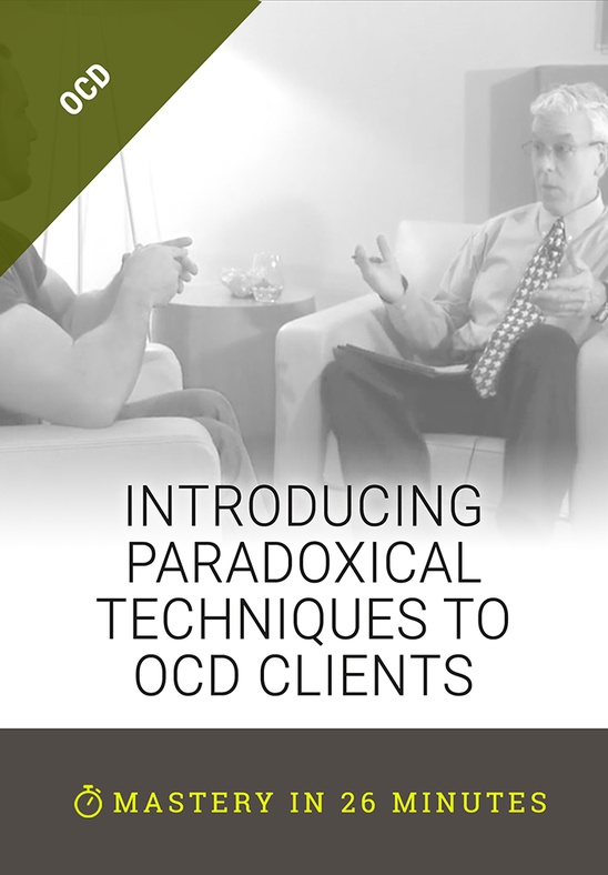 Introducing Paradoxical Techniques to OCD Clients