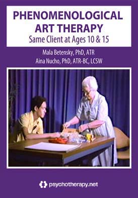 Phenomenological Art Therapy Same Client at Ages 10 and 15